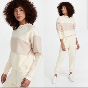 DONNI.
Women's Eco-Fleece Sherpa Tri-Crew extra‎ small